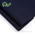 Woven navy twill organic cotton fabric for pants